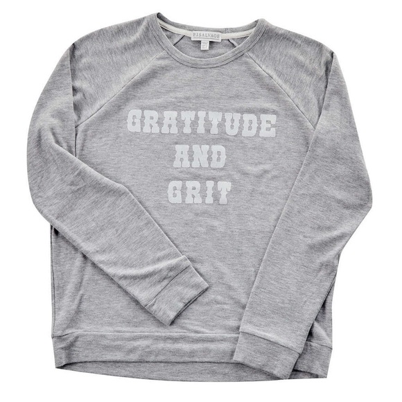 P.J. Salvage Women's PJ Gratitude and Grit Top - Picture 2 of 8